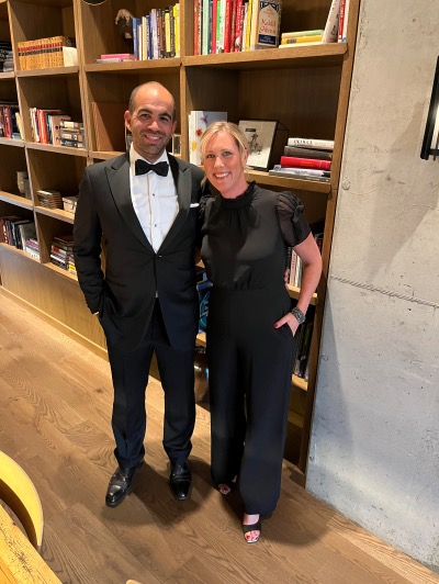 Miles Thomas - With Wife Monica