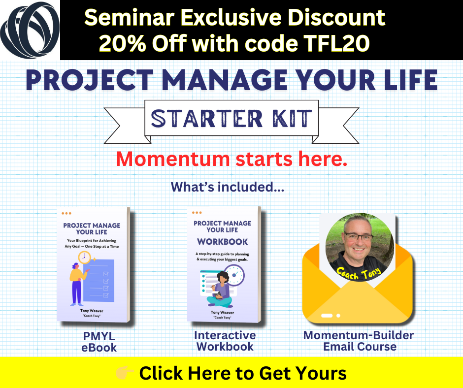 Seminar participants get 20% off for a Limited Time Only
Use code TFL20 at checkout to claim your discount.