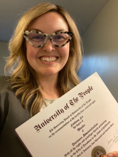 Lindsay Lee, wife, mom, operations manager, project manager, goal crusher