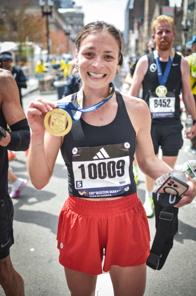 Hannah Pany, Boston Marathon Finisher, Top 1% of the top 1% badass.