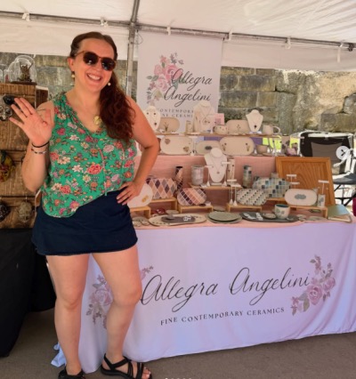 Allegra Angelini
Ceramic artist
Founder of Allegra Angelini Ceramics